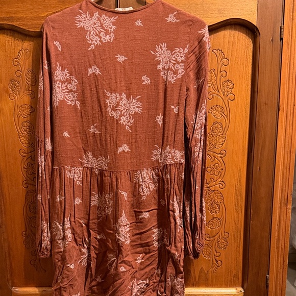 Rust Floral Tunic - Picture 4 of 5